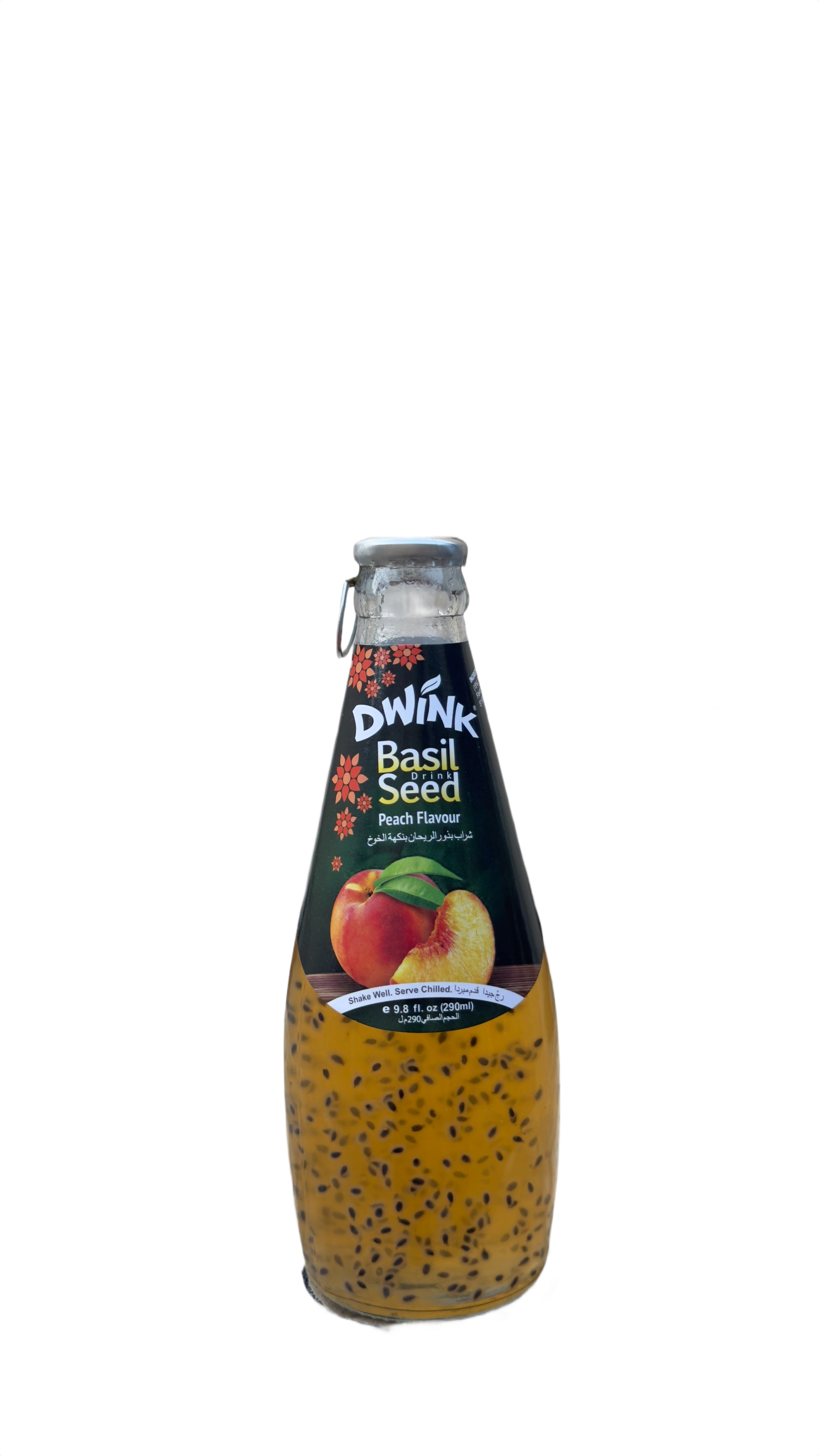 Basil Seed Drink Peach Flavour